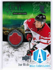2016 Upper Deck Team Canada Juniors Local Legends Relics Joe Hicketts #LL-JH